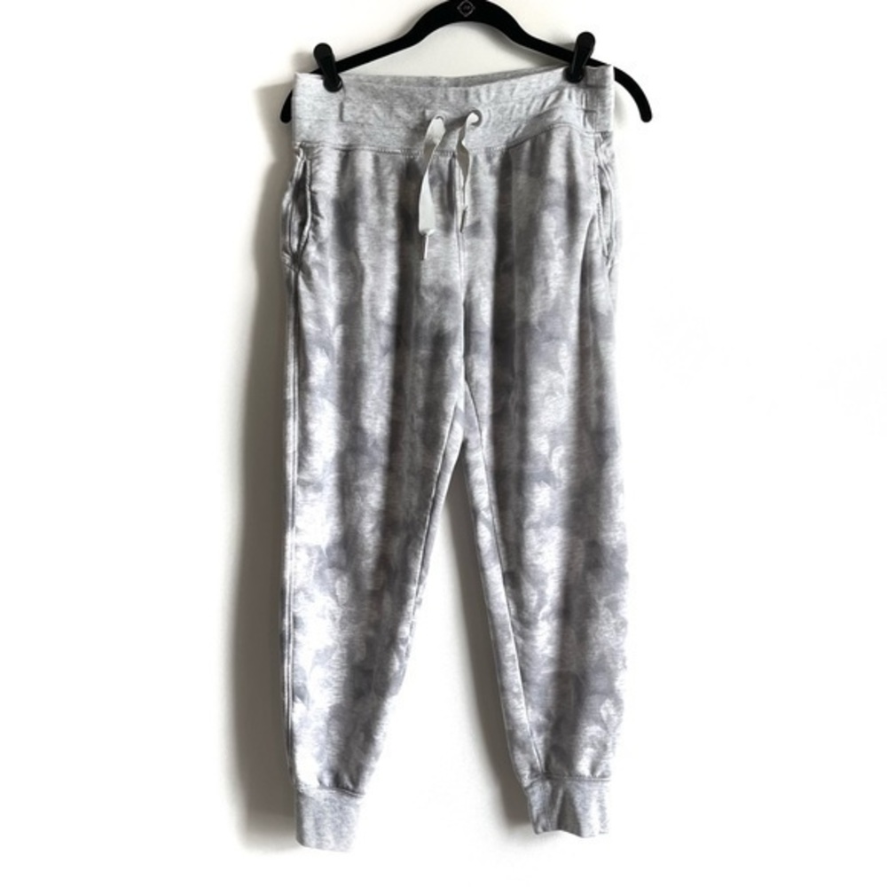 Athleta Gray Print Balanced Printed Jogger Size Small